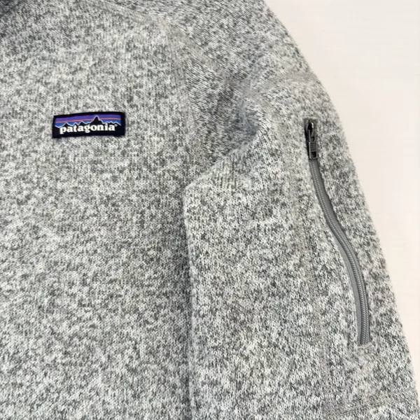 Patagonia‎ Worn Wear womens Jacket Full Zip Large Grey Hiking Outdoors Small - Image 11