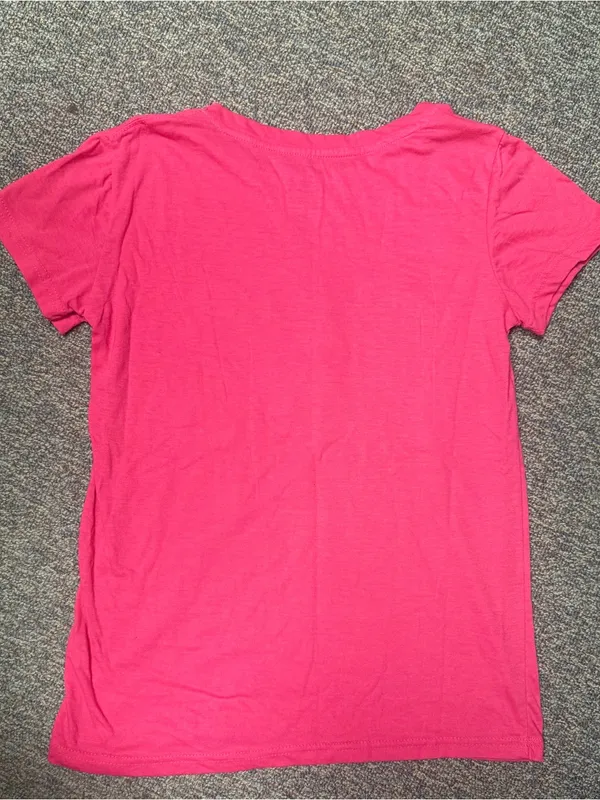 Realtree Pink Camo Logo Graphic T-Shirt Size Large Hunting Outdoors - Image 4
