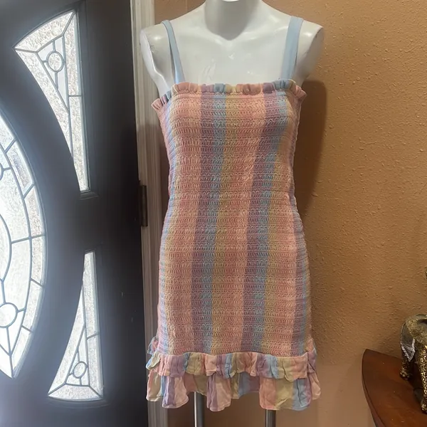 American Eagle striped colorful dress - Image 3