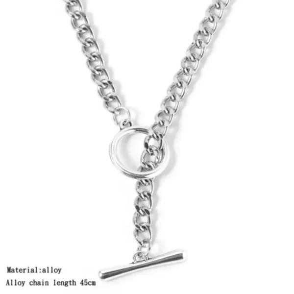 3/$30 🤍 Chain Necklace Silver - Image 2