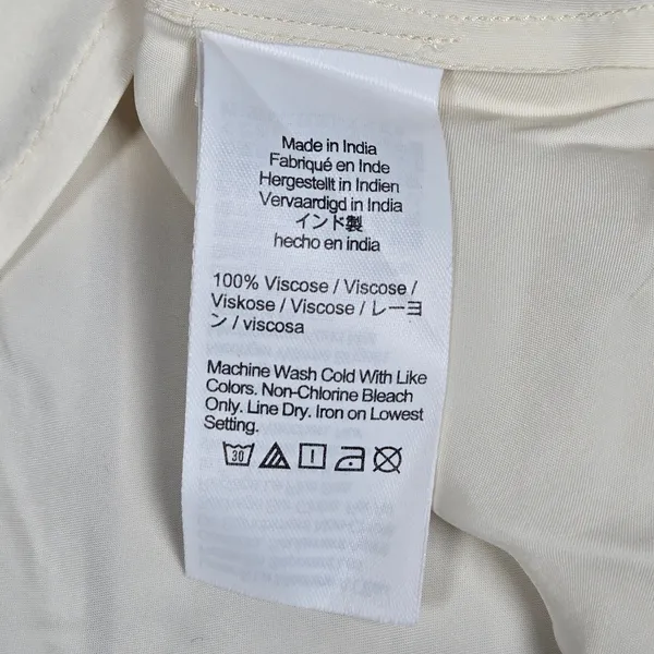 J.‎ Crew Drapey T-shirt top Ivory XS NWT - Image 4