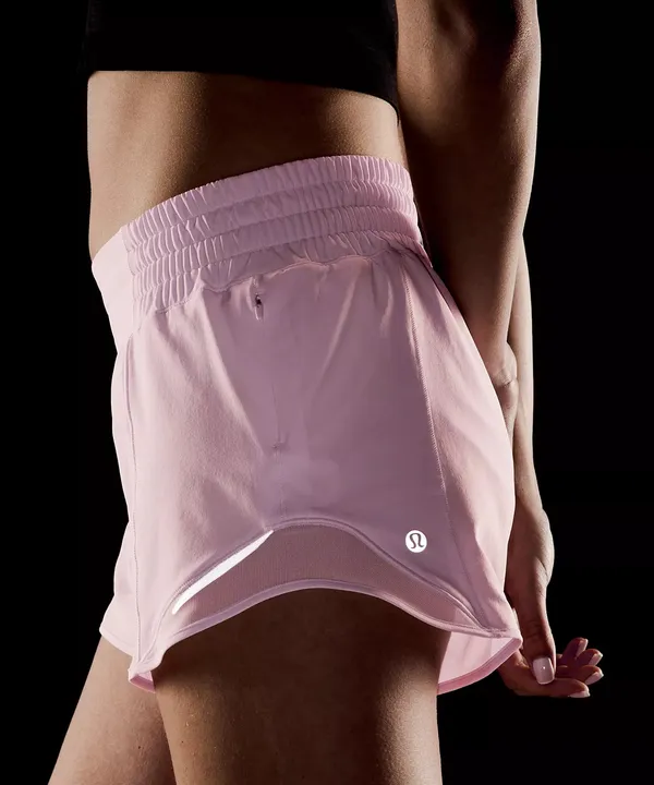 Lululemon Hotty Hot High-Rise Short 2.5” - Pink Organza, Size 10 - Image 10