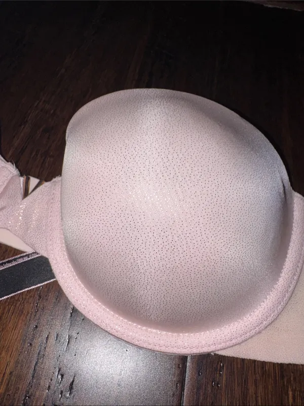 Victoria's Secret Strapless Light Pink Shimmery Bra - Image 3
