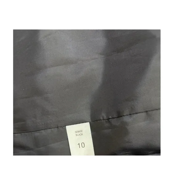 Long Tall Sally Black Pencil Skirt Size 10 Tall Career Work - Image 5