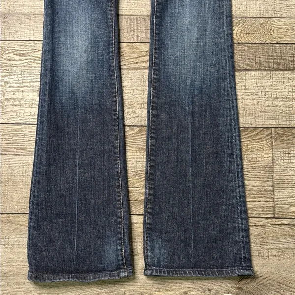 Citizens Of Humanity Margo Low Waist, Boot Cut Stretch Blue Jeans - Image 7