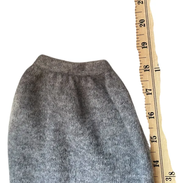 MADEWELL Olive Green/Gray/Beige Merino/Alpaca Wool Blend Crew Neck Sweater Small - Image 13