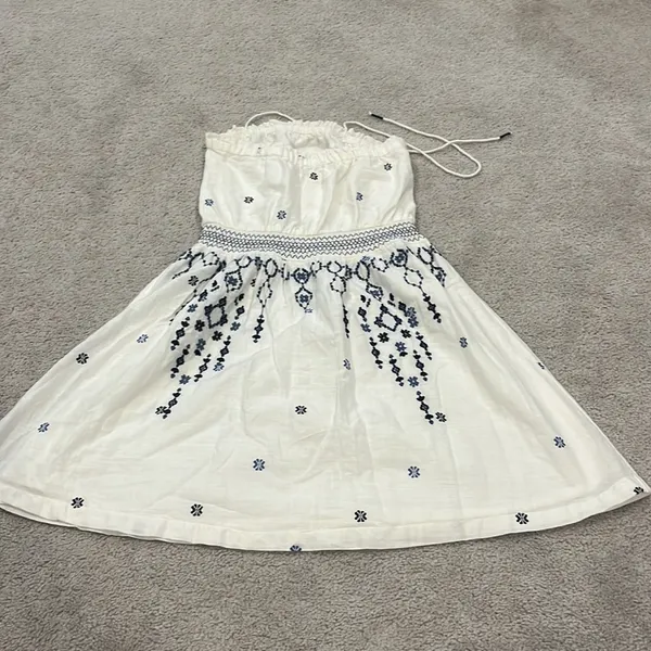 abercrombie and fitch size extra small tie halter neck dress - Image 2