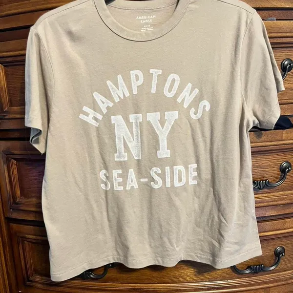 American Eagle Hamptons NY Sea-Side Graphic Tee 🌊 NWT  - Image 2