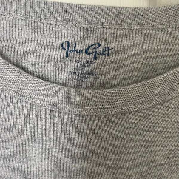 Brandy Melville gray baby tee - Image 2