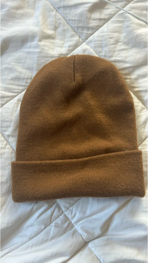 Brown Carhartt Beanie Knit - Image 2