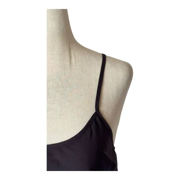 Veronica Beard‎ Tank Top Women XS Brown Silk Flowy Scoop Neck Camisole Luxury - Image 7