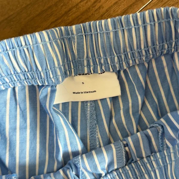 Amazon Essentials Blue Striped Pants - Image 2