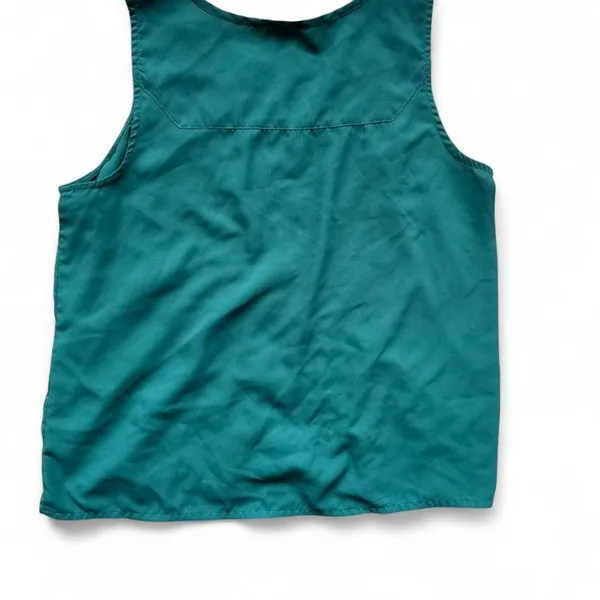 ✨ Indie Vibe ✨ American Eagle Green Beaded Tank Top - Image 2