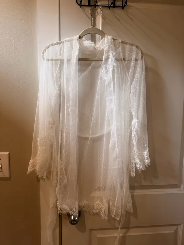 Bridal robe White - Image 2