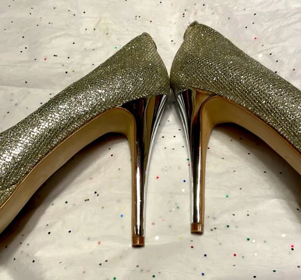 Michael Kors Peep Toe Platform Heels - Image 3