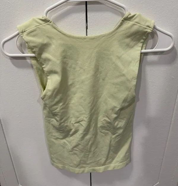 Free People Light Green Scoop Neck Tank Top - Image 2