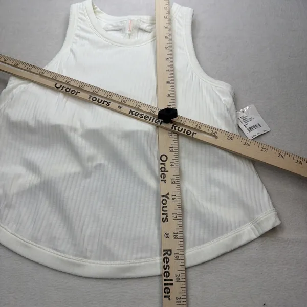 Free People Movement Women's Comeback Tank White Large NWT ($68 Retail) - Image 8