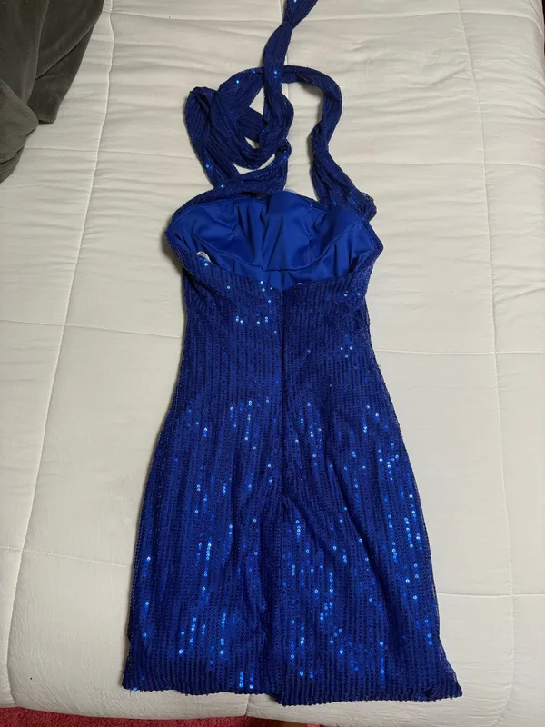 Amazon Blue dress - Image 3