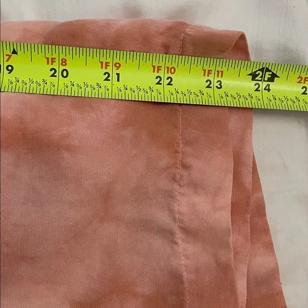 CLOTH & STONE Anthropologie Yashi Jumpsuit Large Pink Tie Dye Tencel Halter - Image 10