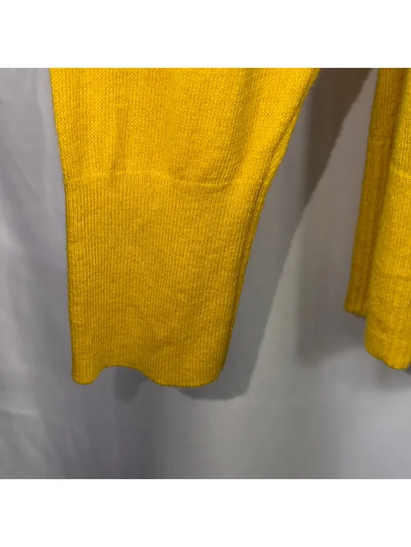 Old Navy XL Mustard Yellow Open Front Cardigan - Image 4