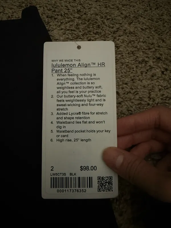 Lululemon Align Pant II 25" - Image 3