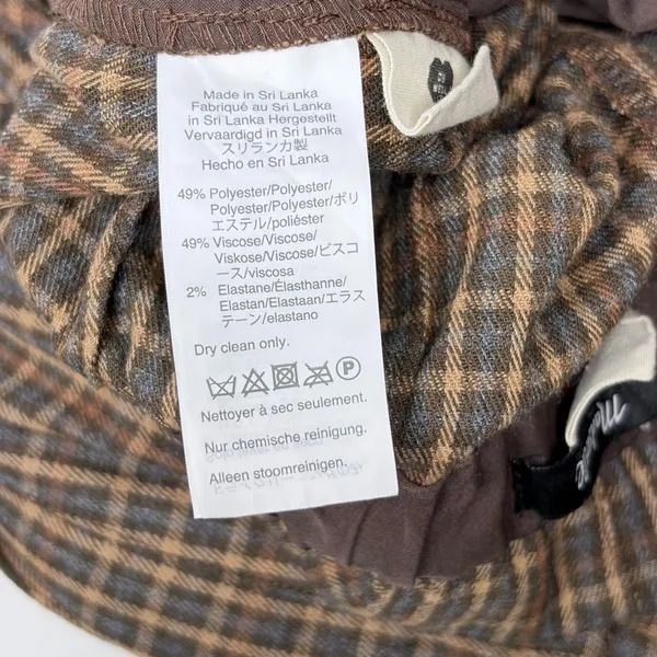 Madewell Plaid Paperbag Tapered Pants - Image 8