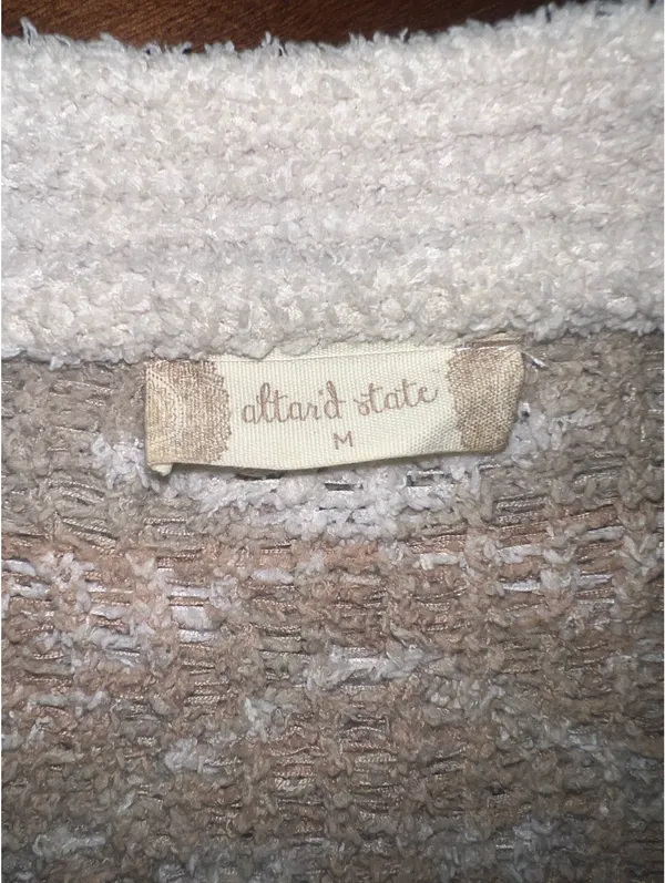 Altar'd State Oversized Boho Knit Cardigan Medium - Image 3