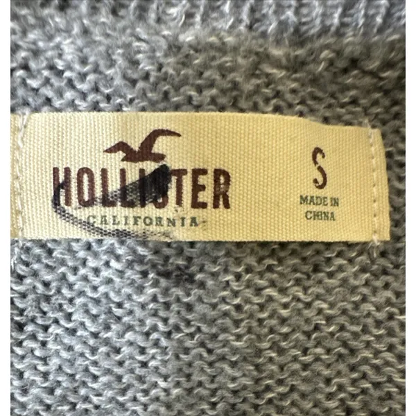y2kWomen's‎ Hollister Aztec Cardigan Sweater Vest Sweater Button Down Sz S GOTH - Image 4