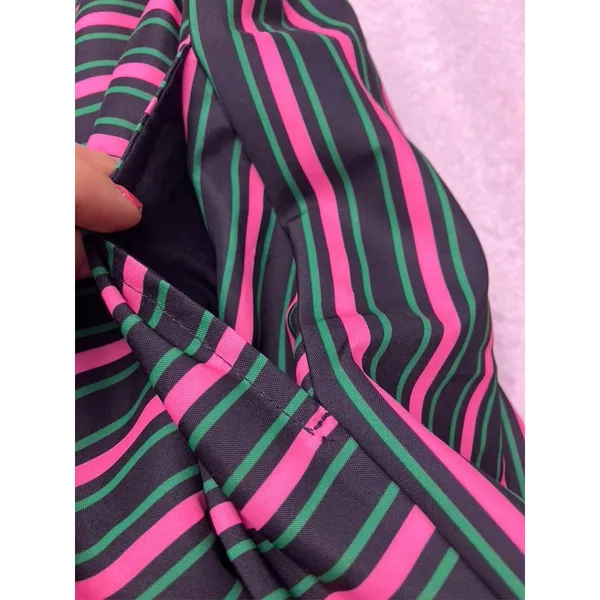 Wicked Bubble Skirt Womens XXS Pink Green Striped Paul Tazewell Target Movie NWT - Image 6