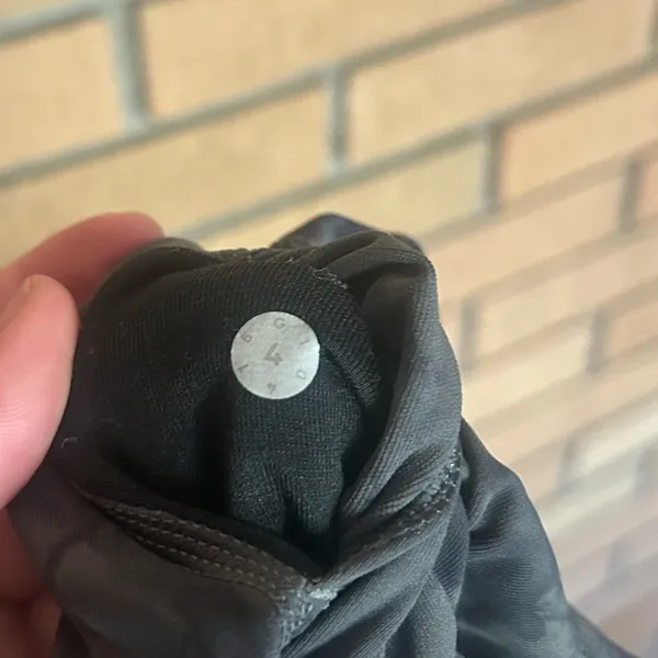Lululemon Wunder Under Pant (Hi-Rise) Shibori Black Dark Carbon Size 4 - Image 6