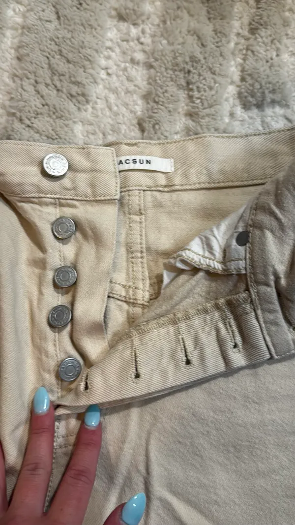 PacSun Vintage High-Rise Denim Shorts - Image 2
