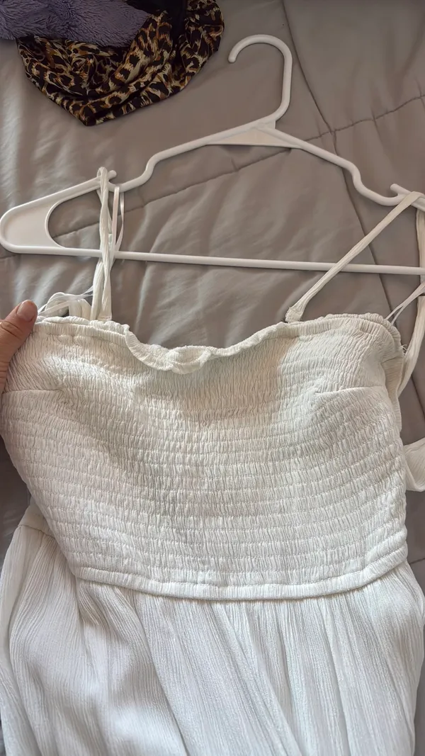 Hollister Maxi Dress White - Image 7