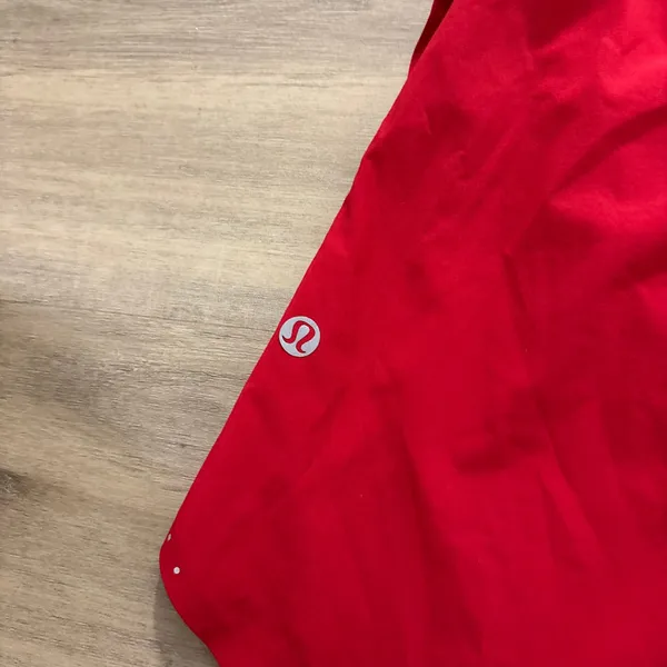 Lululemon Fast and Free Reflective High-Rise Short 3" Dark Red Women Size 10 - Image 4