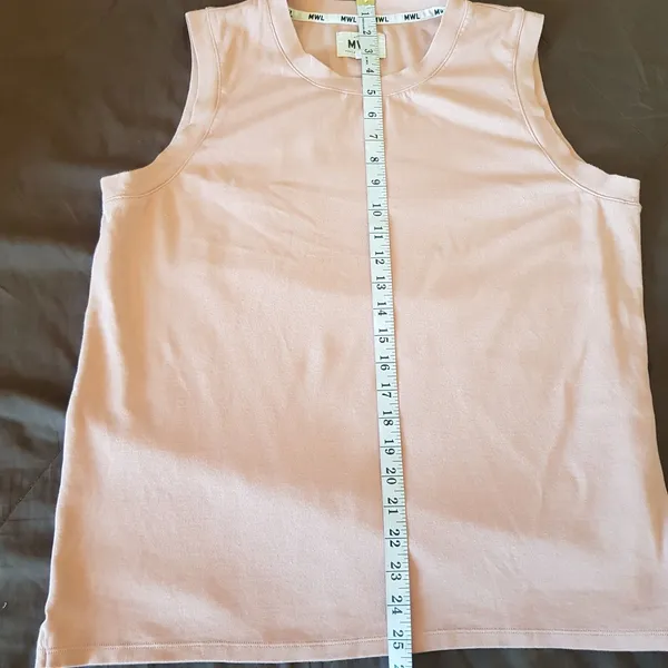 Madewell Make Weekends Longer Activewear Womens Sleeveless Top Blouse Sz Large - Image 8