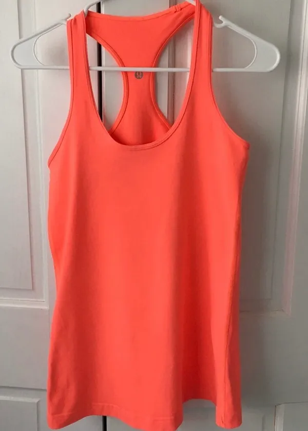 Lululemon Cool Racerback Grapefruit Size 6 - Image 6