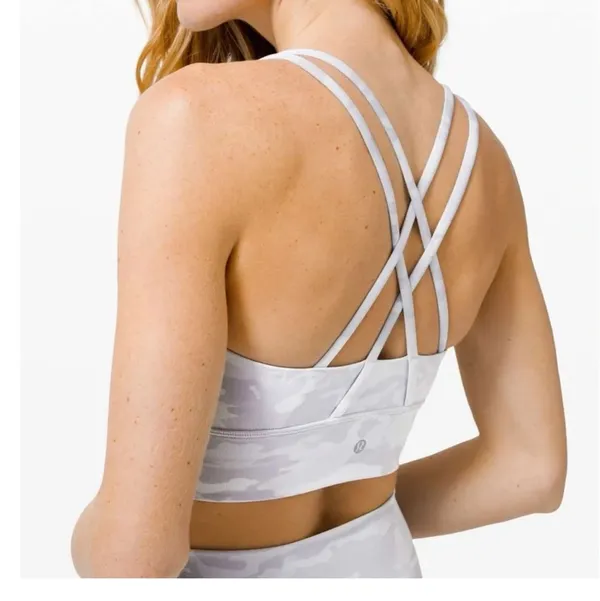 Lululemon Energy Bra Long Line Incognito Camo 6 - Image 2