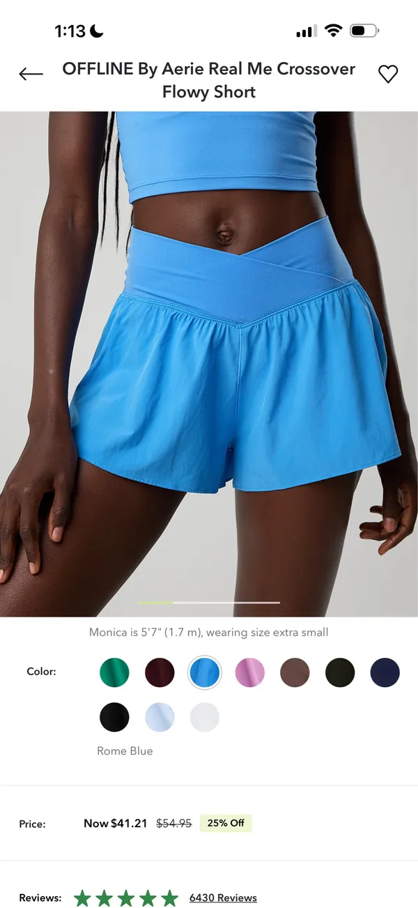 OFFLINE Aerie Crossover Shorts - Image 6