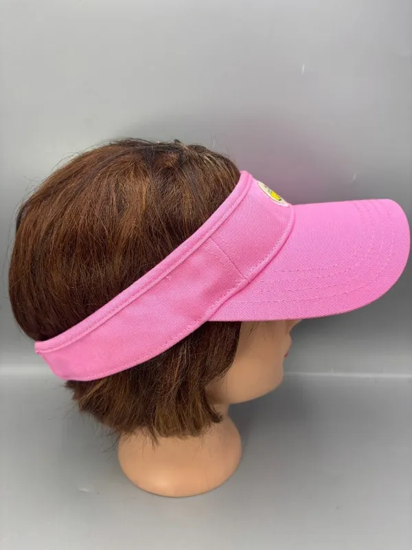 Masters American Needle Visor Hat Womens Pink Golf Tournament Hook & Loop - Image 3