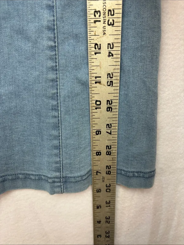 urban outfitters size medium blue Denim Ruffle Strap Dress western cowgirl - Image 5
