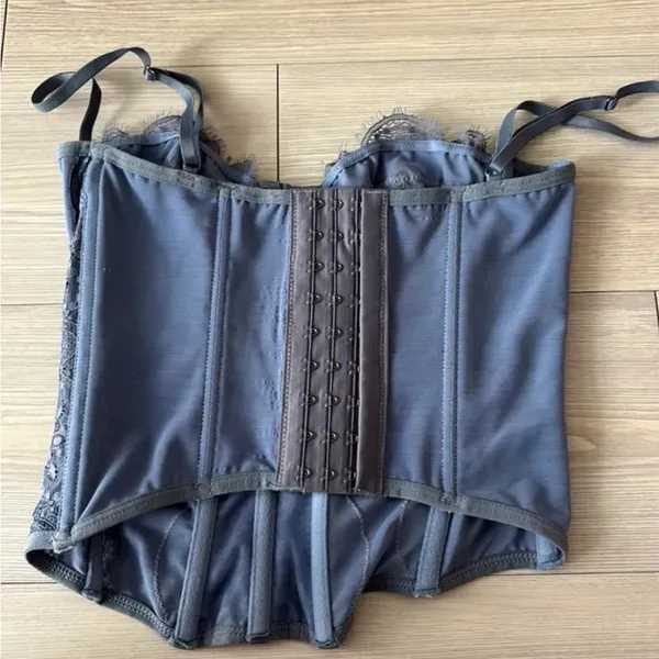 Urban Outfitters Lavender Lace Corset Tank Top - Image 3