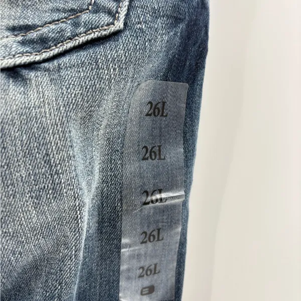 Miss me buckle embroidered Y2K 2000s 90s bootcut blue jeans size 29x3.5 long - Image 11