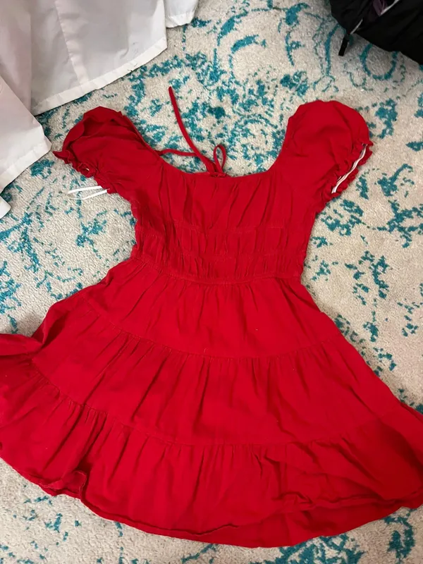 Red Boutique Dress - Image 2