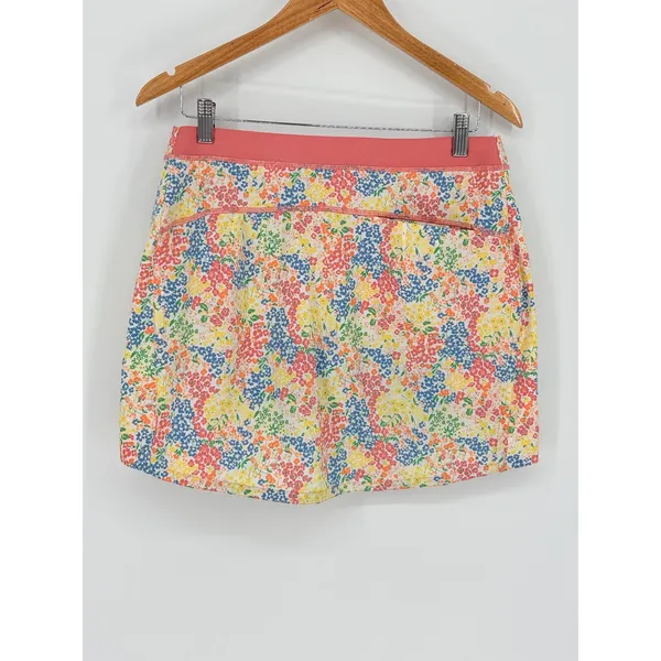 RLX Ralph Lauren Floral‎ Golf Skort Womens Medium Multicolor Activewear Skirt - Image 5