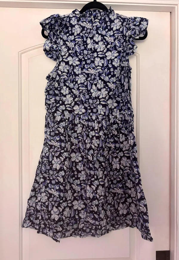 Vineyard Vine Blue Dress - Image 3