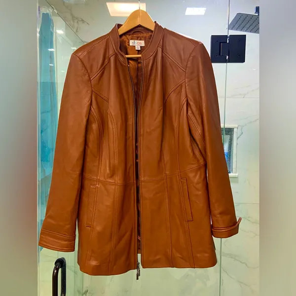 Dolce & Gabbana Genuine lamb skin leather jacket 🤎🤎🤎 - Image 6