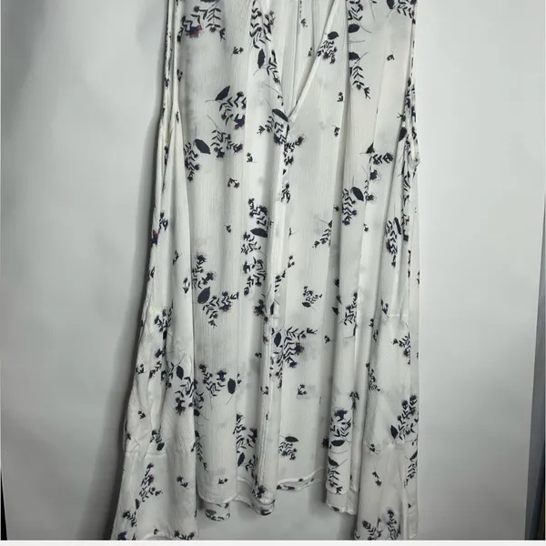 Free People Swing Tunic Dress Blue White Size Medium. - Image 3