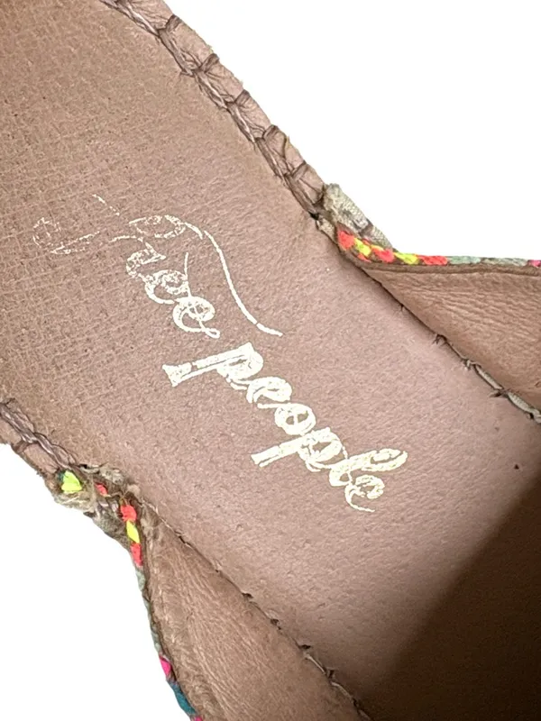 Free People Solstice Espadrille Mules Size 7 - Image 4