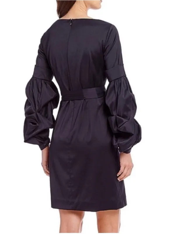 Antonio Melani | Theo Ruffle Black Dress, size 2 - Image 2