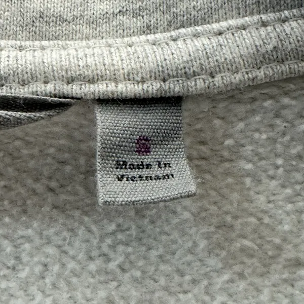 Athleta Womens Gray Cowl Neck Pullover Sweatshirt‎ Thumbholes Size S 8537 - Image 4