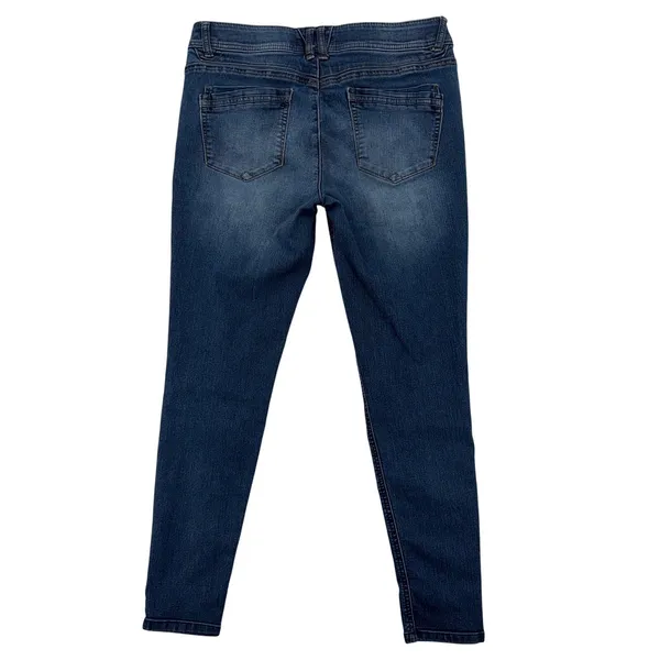 Democracy "Ab" Technology Skinny Mid Rise Jeans Dark Wash Stretch Denim Size 10 - Image 6